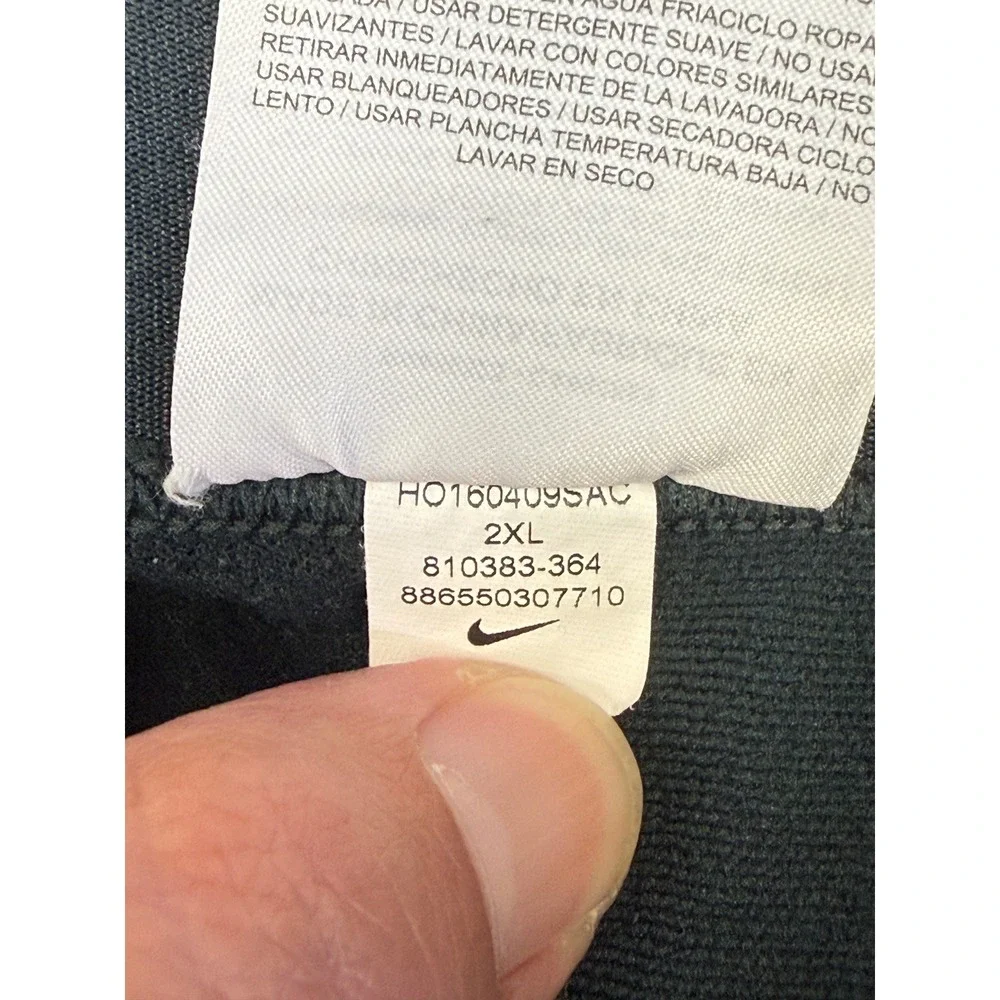 Nike Pro Hyperwarm Mens 2XL Compression Tights Insulated‎ Green 810383-364